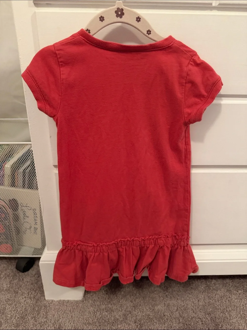 Ralph Lauren Girls' Red Polo Dress